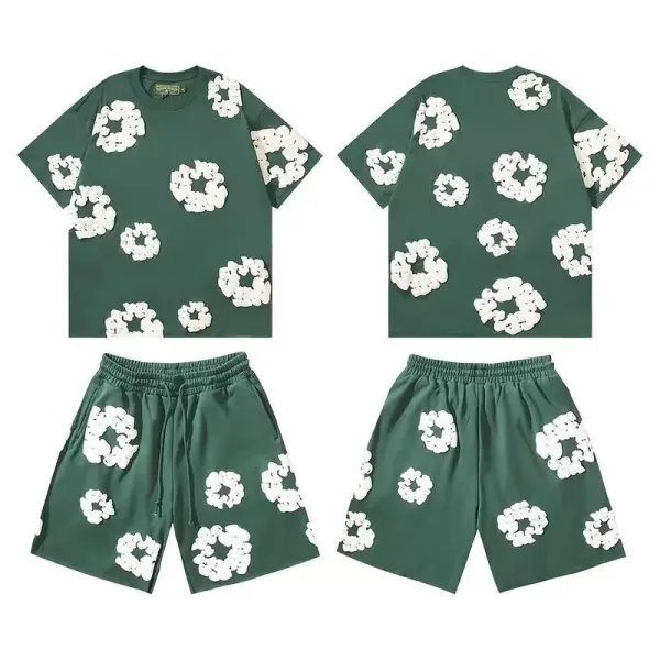 Gallery Dept. Floral Embroidered Set Red Casual-Set - 12