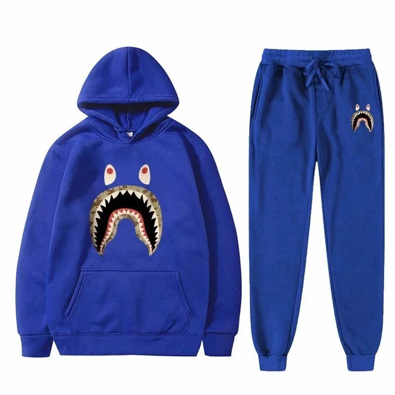 Design White Fox Vol.3 Pink Hoodie and Sweatpants Set Sets - 28