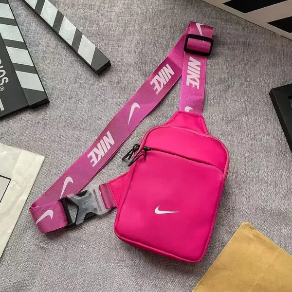 Nike Duffel Bag Gray Sporty Travel Bag - 29