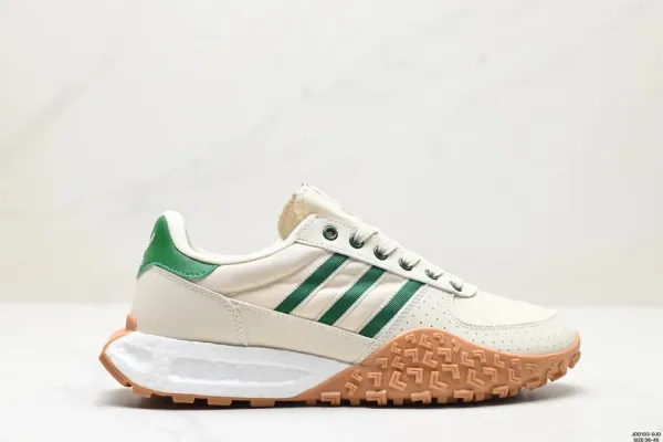 Adidas Originals SL 72 White Green Orange Sneakers - 1