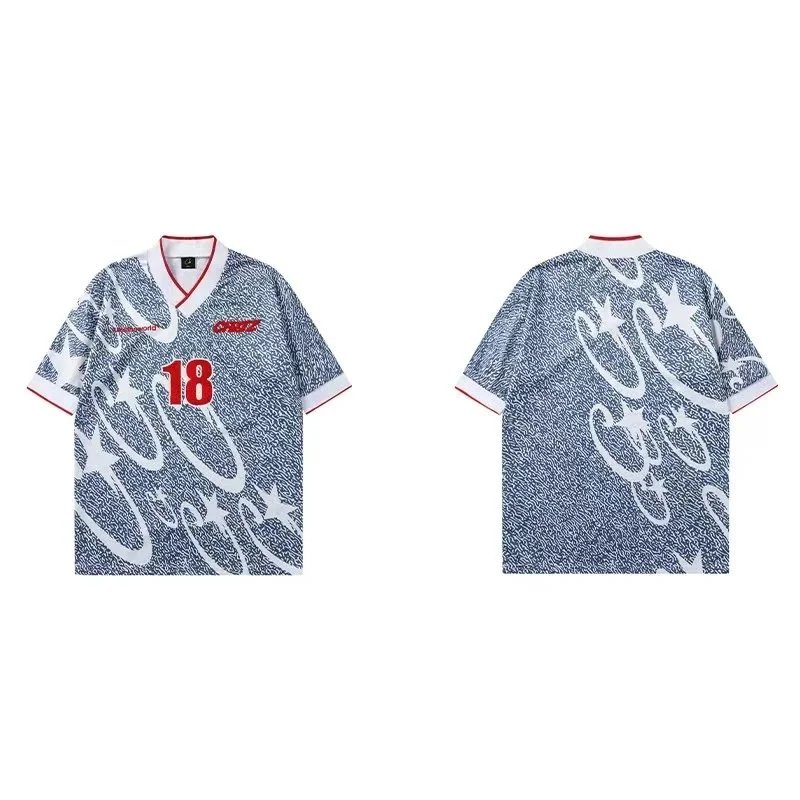 CLOT CLOT x Coca-Cola 18 Jersey T-Shirt Blue