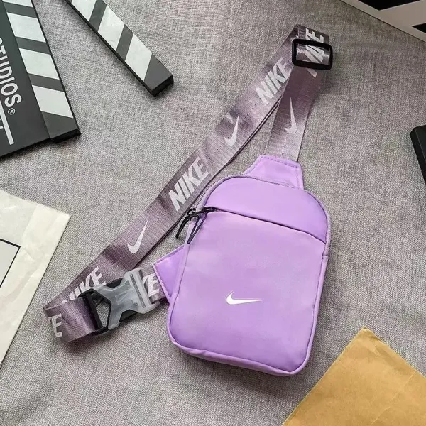 Nike Duffel Bag Gray Sporty Travel Bag - 30