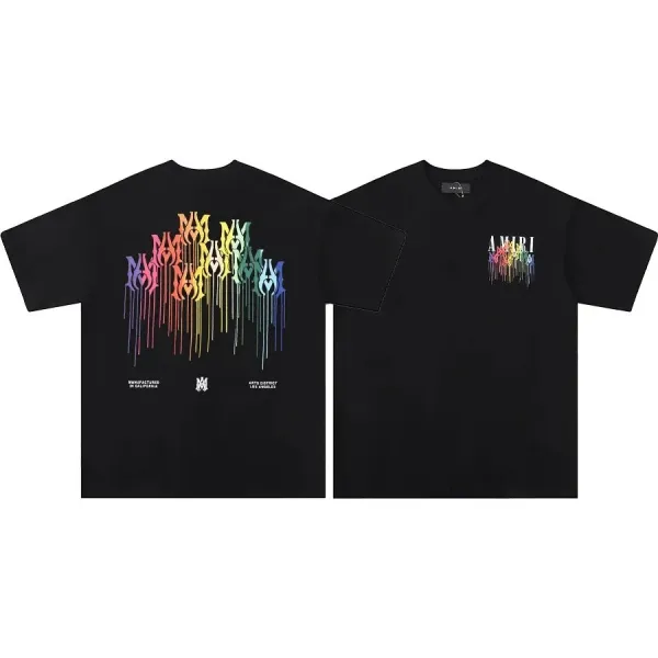 Off-White AM Graphic Print White T-Shirt - 17