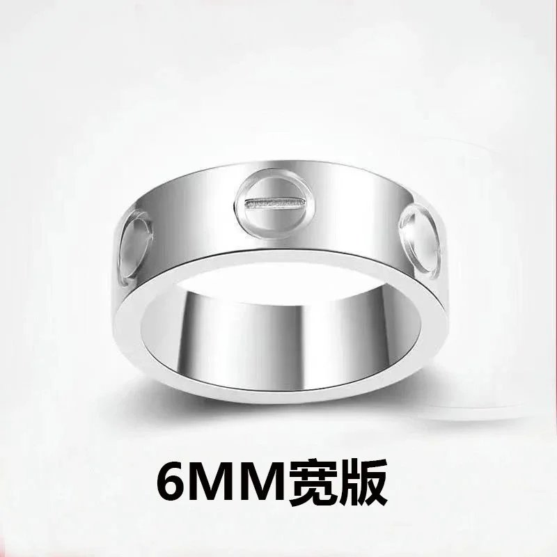 Cartier Love Ring 4mm Narrow Yellow Gold Ring Jewelry - 8