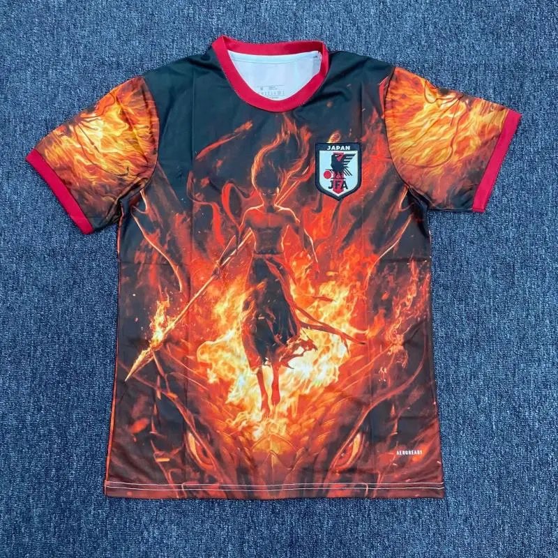 Adidas Japan National Team Samurai Graphic Jersey White - 7