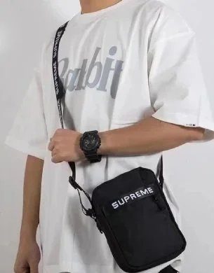 Supreme Box Logo Crossbody Bag Red - 3