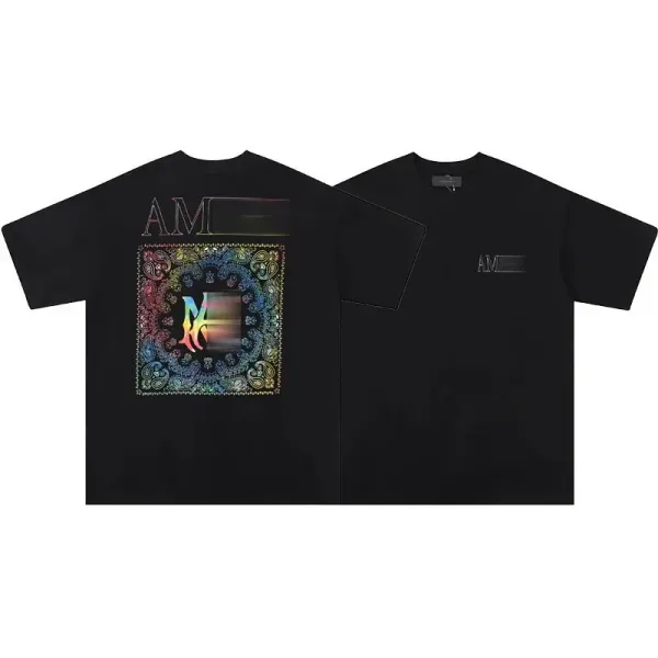 Off-White AM Graphic Print White T-Shirt - 32