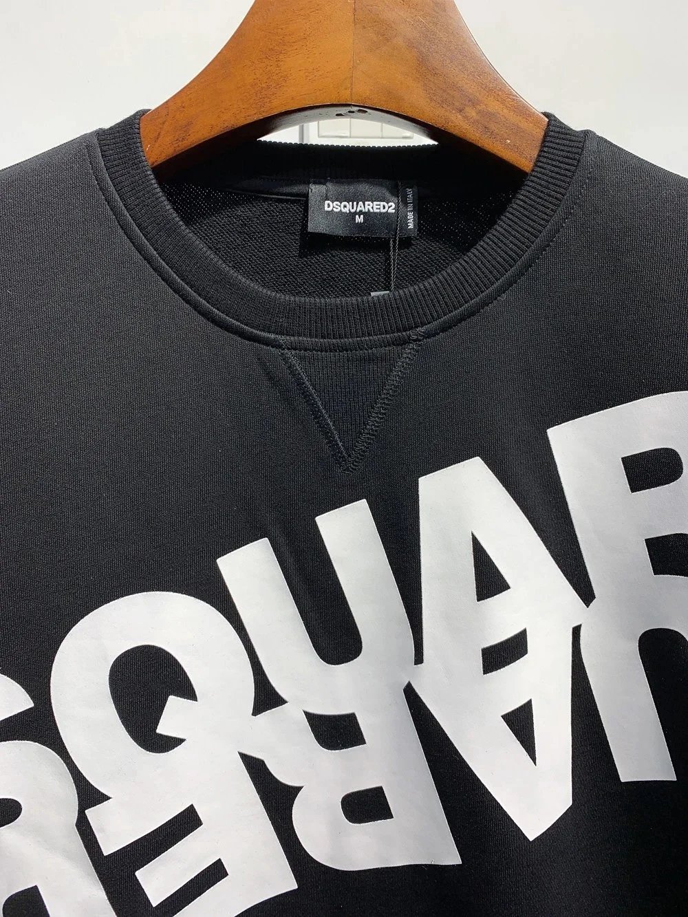 DSQUARED2 Icon Graphic Hoodie White and Black - 8