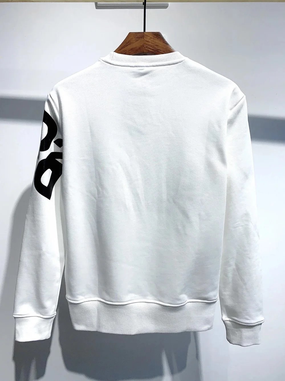 DSQUARED2 Icon Graphic Hoodie White and Black - 7