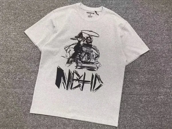 Design Neighborhood Three Fruits Graphic T-Shirt Gray T-Shirts - 5