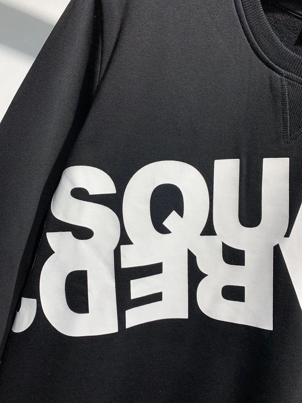 DSQUARED2 Icon Graphic Hoodie White and Black - 9