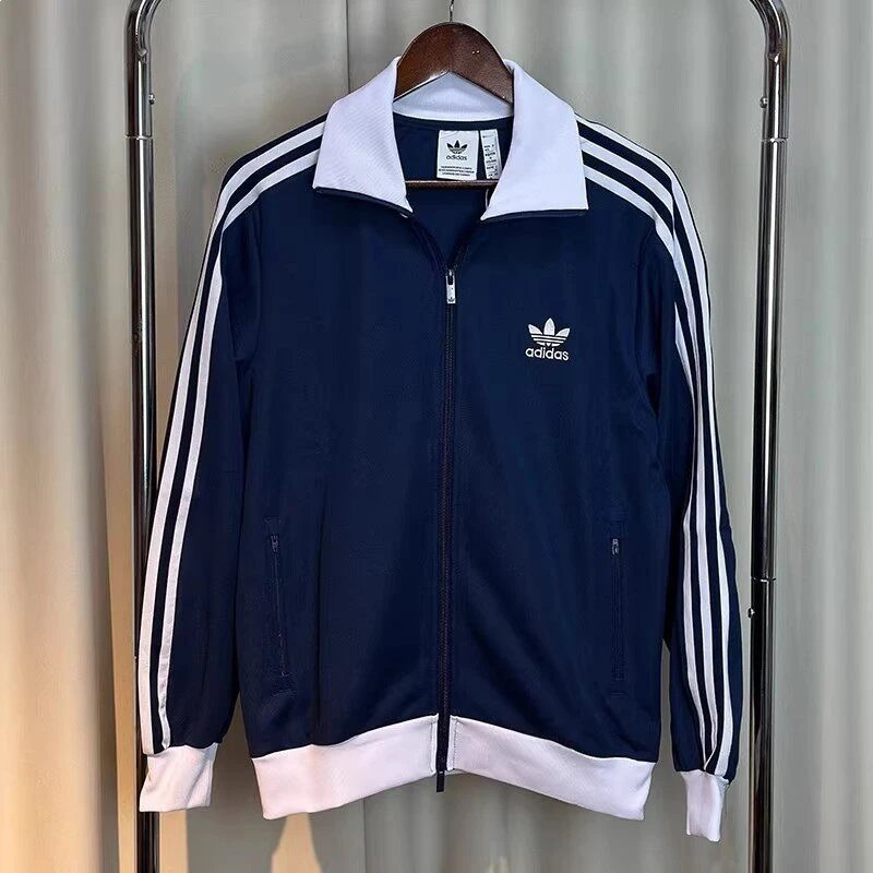 Three Stripe Zip Hoodie Jacket photo 4
