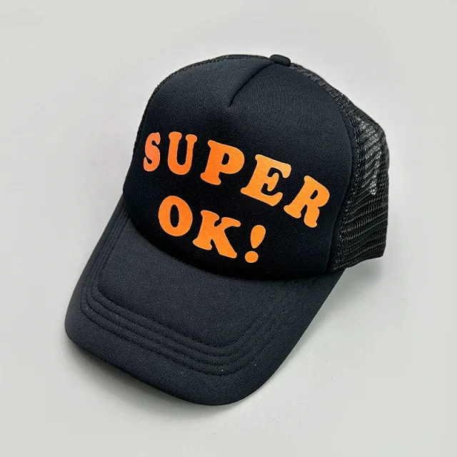 Unbranded Hats Mesh Trucker Baseball Cap with Printed Graphic product detail image 15