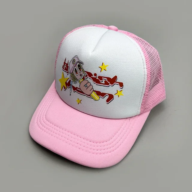 Unbranded Hats Mesh Trucker Baseball Cap with Printed Graphic product detail image 9
