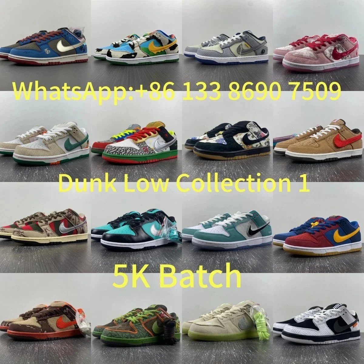 Nike SB Dunk Low Chinese New Year Blue Gray Gold Sneakers - 3