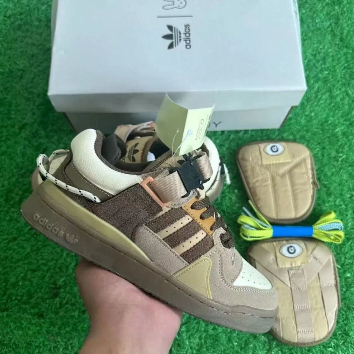84 Bad Plankton Rabbit [with ears] Khaki Brown