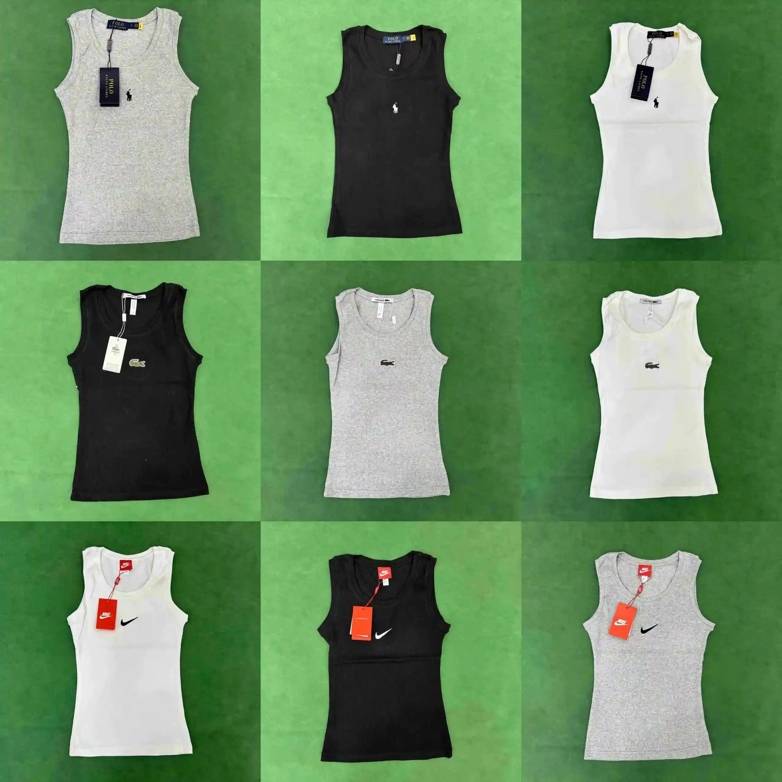 Brand printed sweatshirt American high street summer loose casual vest for men and women