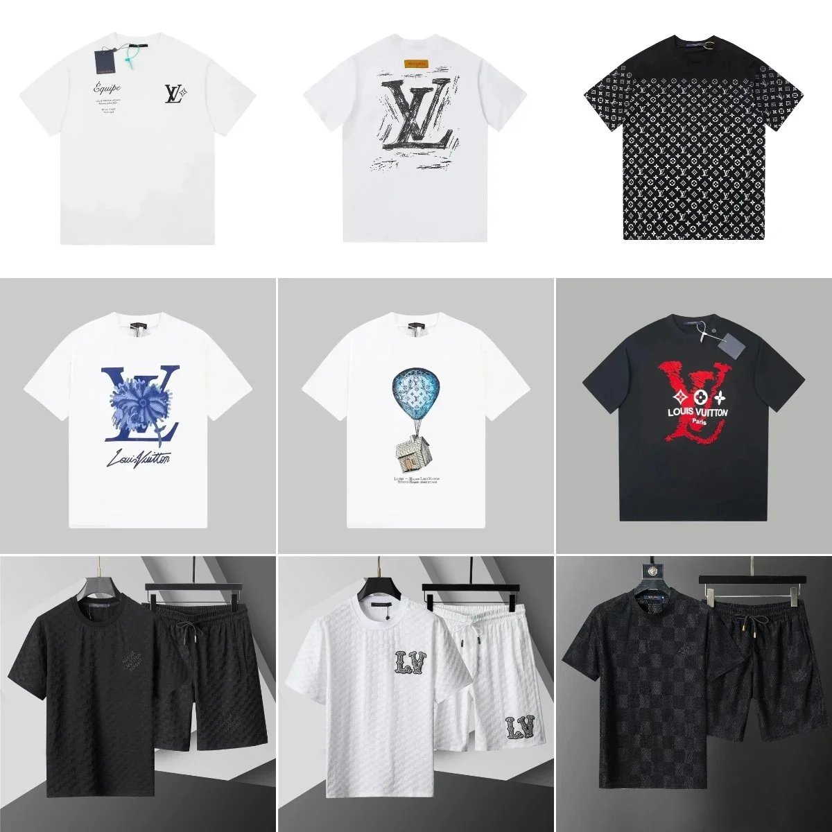 [BB36] New Year Special Offer Travel Brand Short Sleeve Set Panda