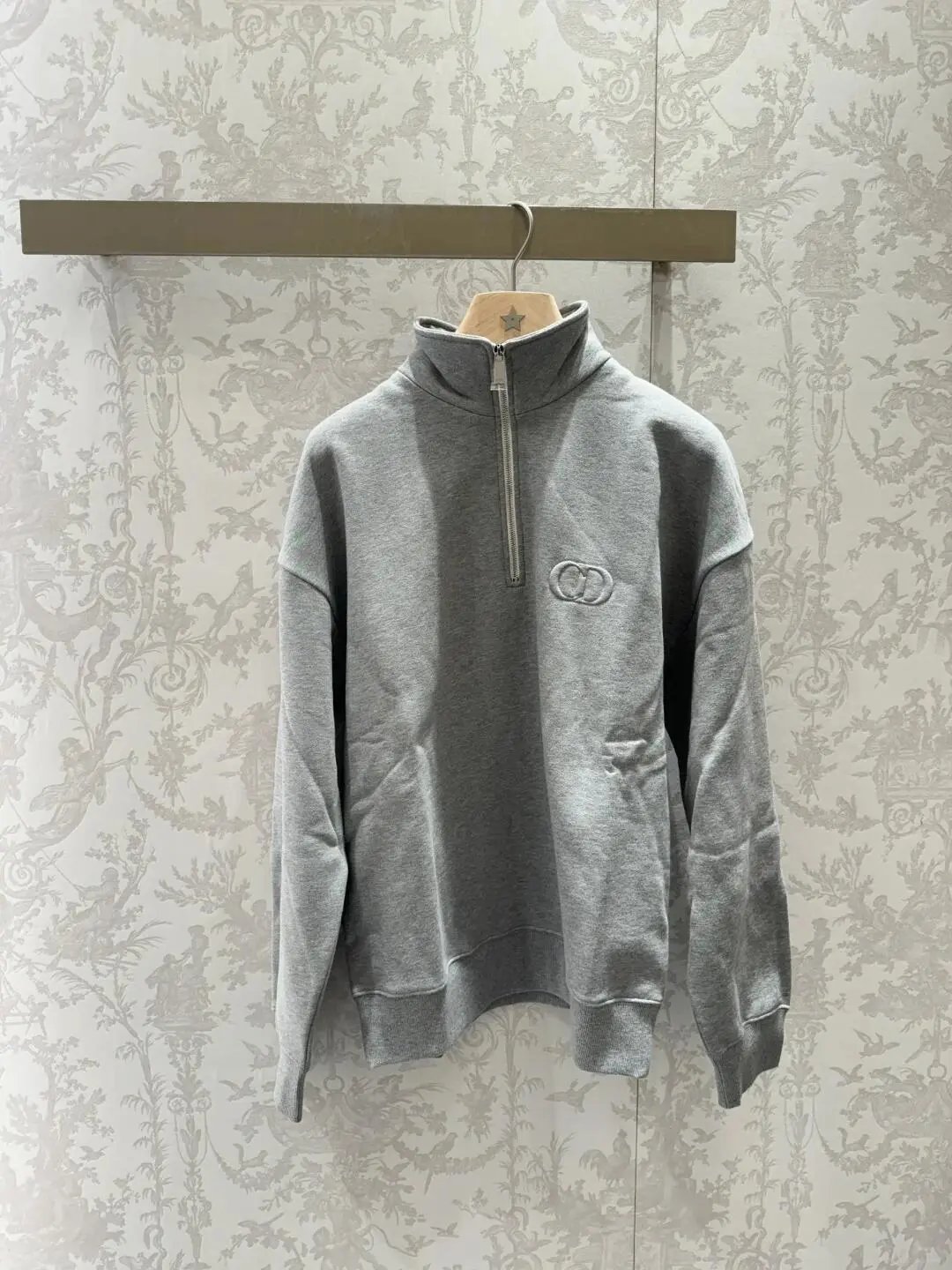 Dior Jackets Monogram Zip-Up Hooded Jacket — Dior coat (zipper style) 2