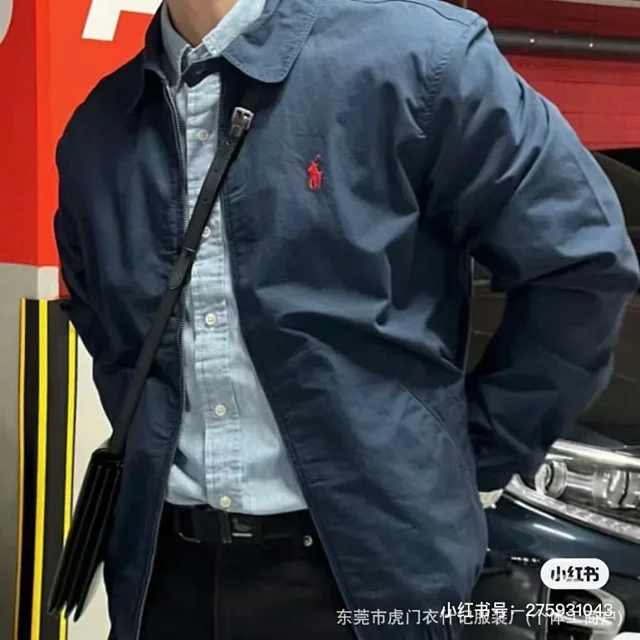 Polo Ralph Lauren Jackets Reversible Plaid-Lined Zip Jacket product detail image 6