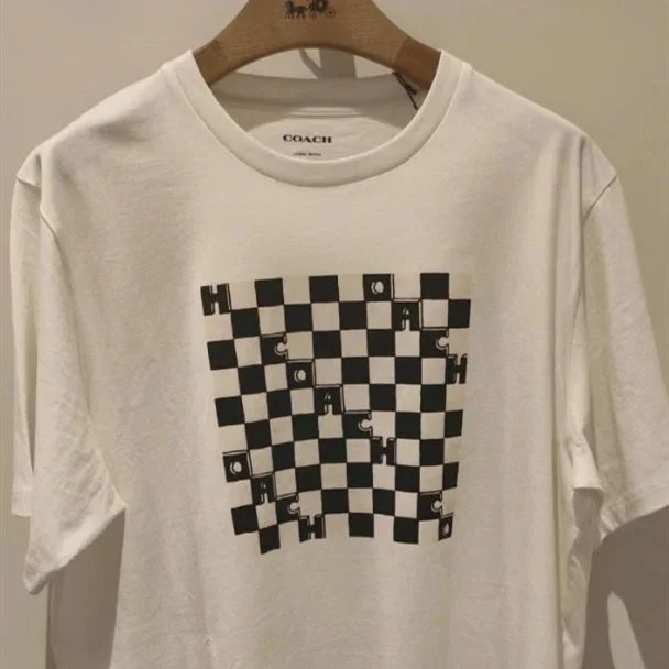 Coach T-Shirts Short-Sleeve Graphic Crewneck — 11