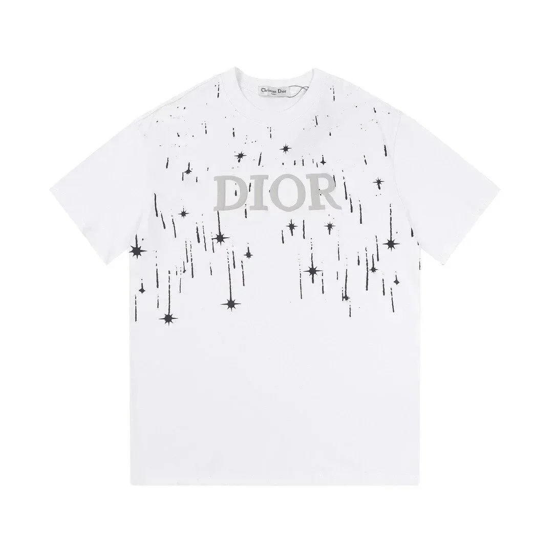 Dior T-Shirts Short-Sleeve Logo T-Shirt image 14