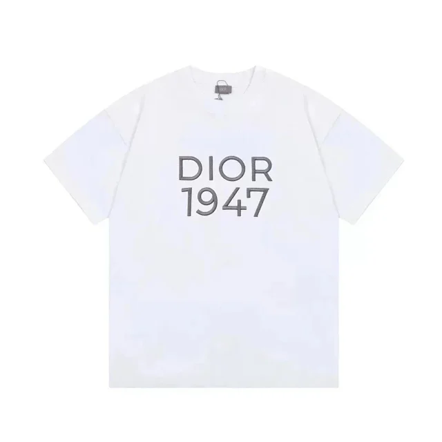 Dior T-Shirts Short-Sleeve Logo T-Shirt product detail image 5