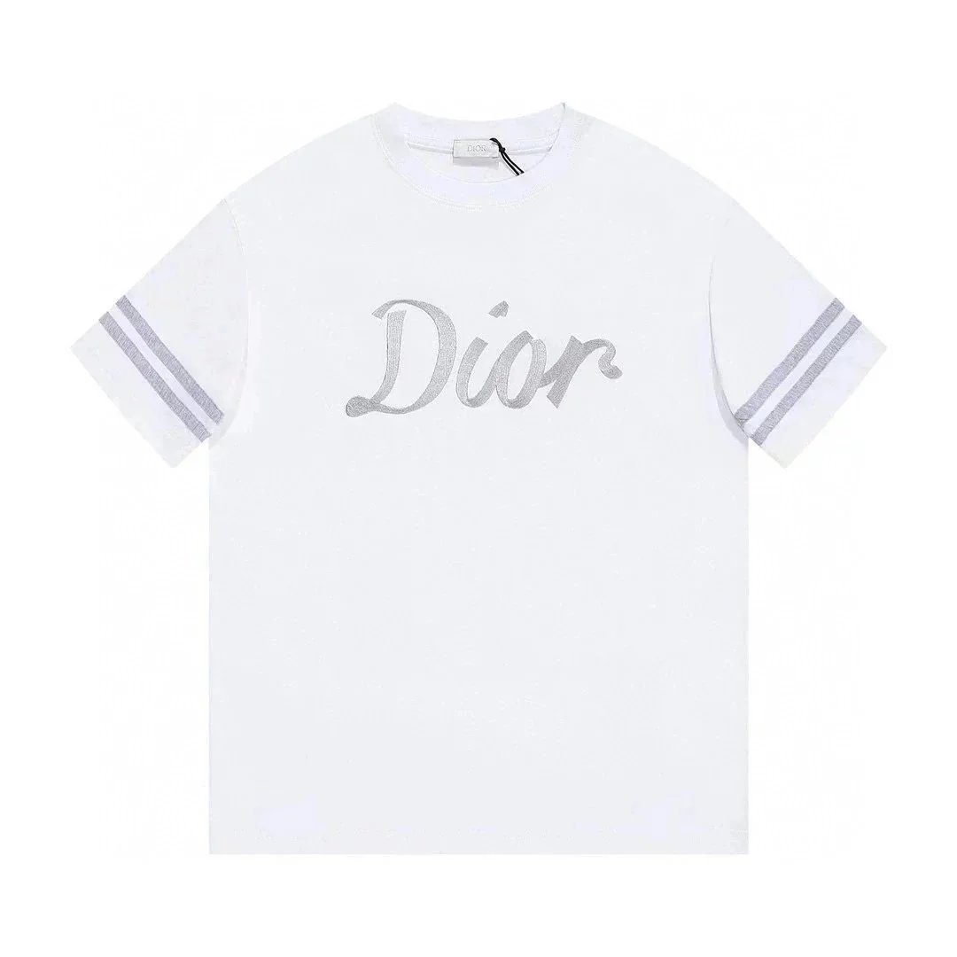 Dior T-Shirts Short-Sleeve Logo T-Shirt — 39