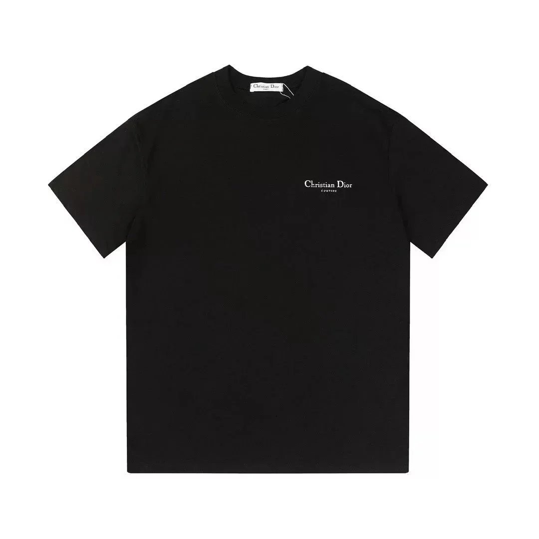 Dior T-Shirts Short-Sleeve Logo T-Shirt image 13