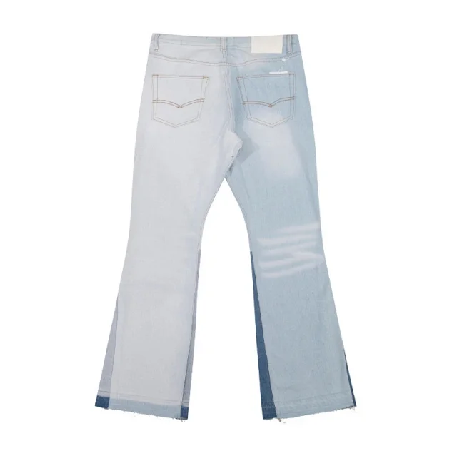 Gallery Dept. Jeans Flared with distressed and patchwork designs product detail image 6