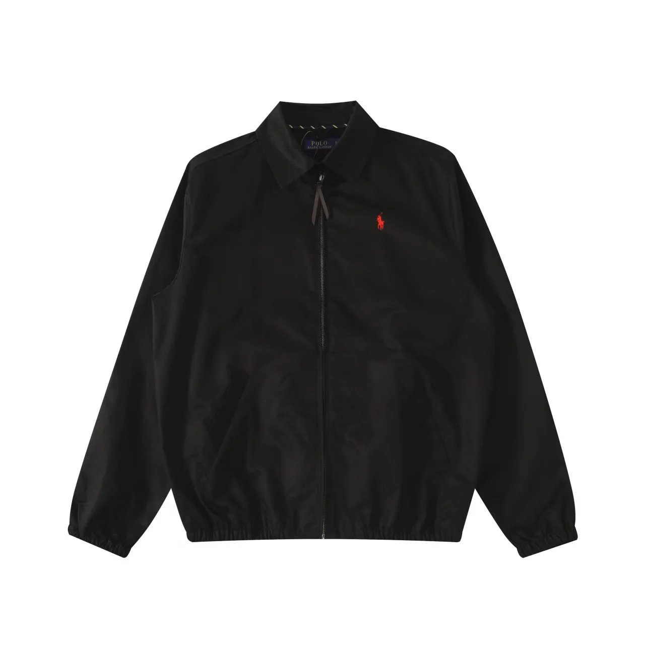 Polo Ralph Lauren Jackets Reversible Plaid-Lined Zip Jacket — Classic black r 01