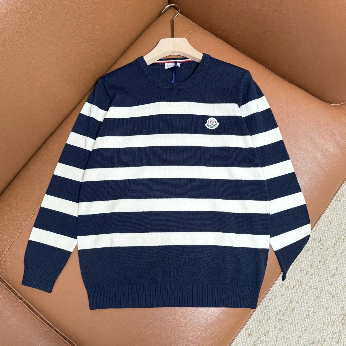 Polo Ralph Lauren Knitwear Crewneck and zip-up knit sweaters with embroidered pony logo — M 202 Sapphire blue