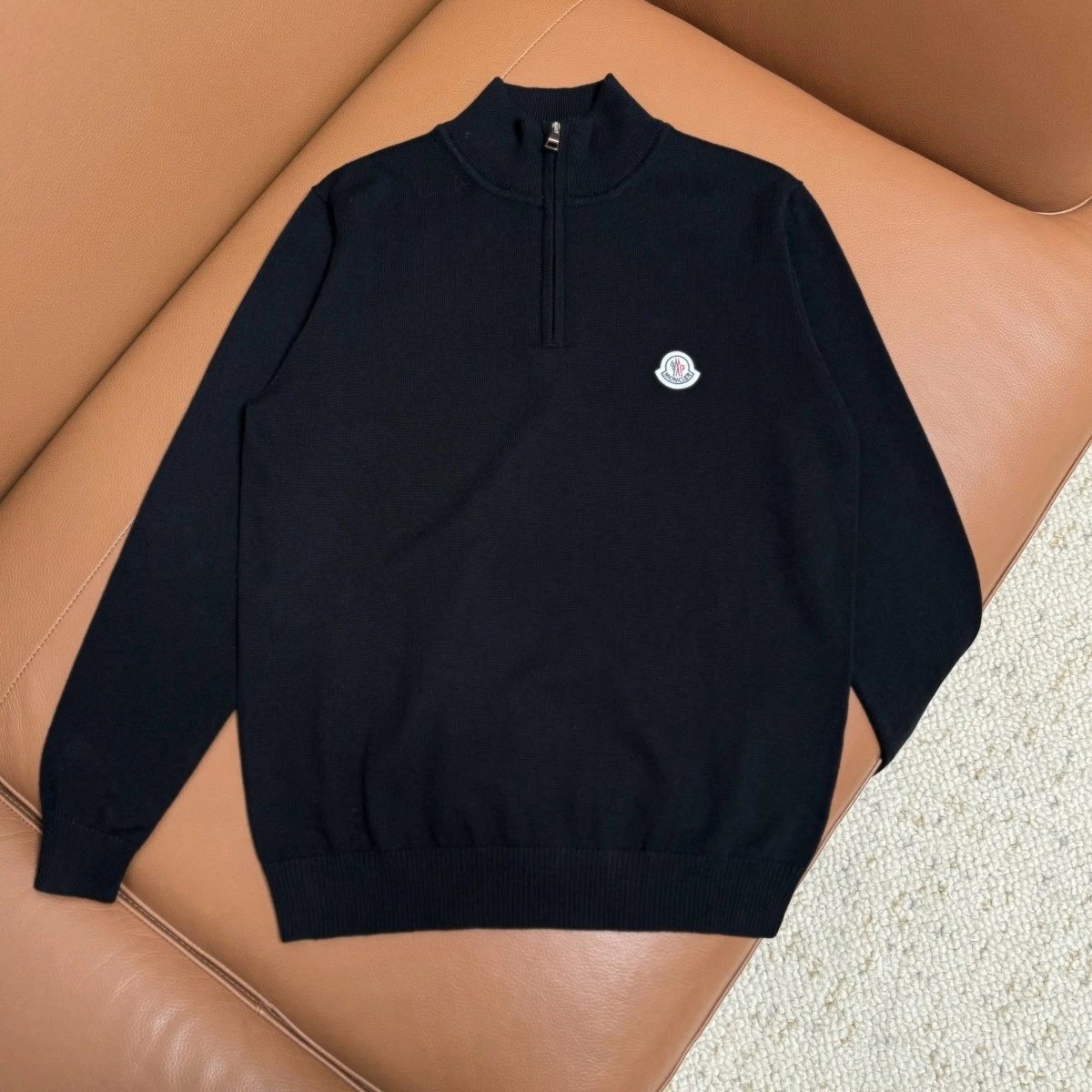 Polo Ralph Lauren Knitwear Crewneck and zip-up knit sweaters with embroidered pony logo — M 302 Black