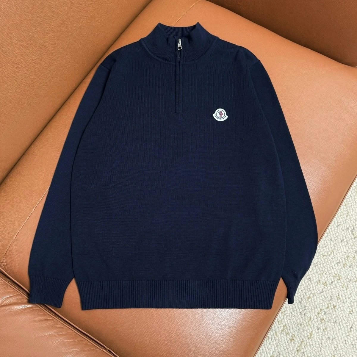 Polo Ralph Lauren Knitwear Crewneck and zip-up knit sweaters with embroidered pony logo — M 302 Sapphire blue
