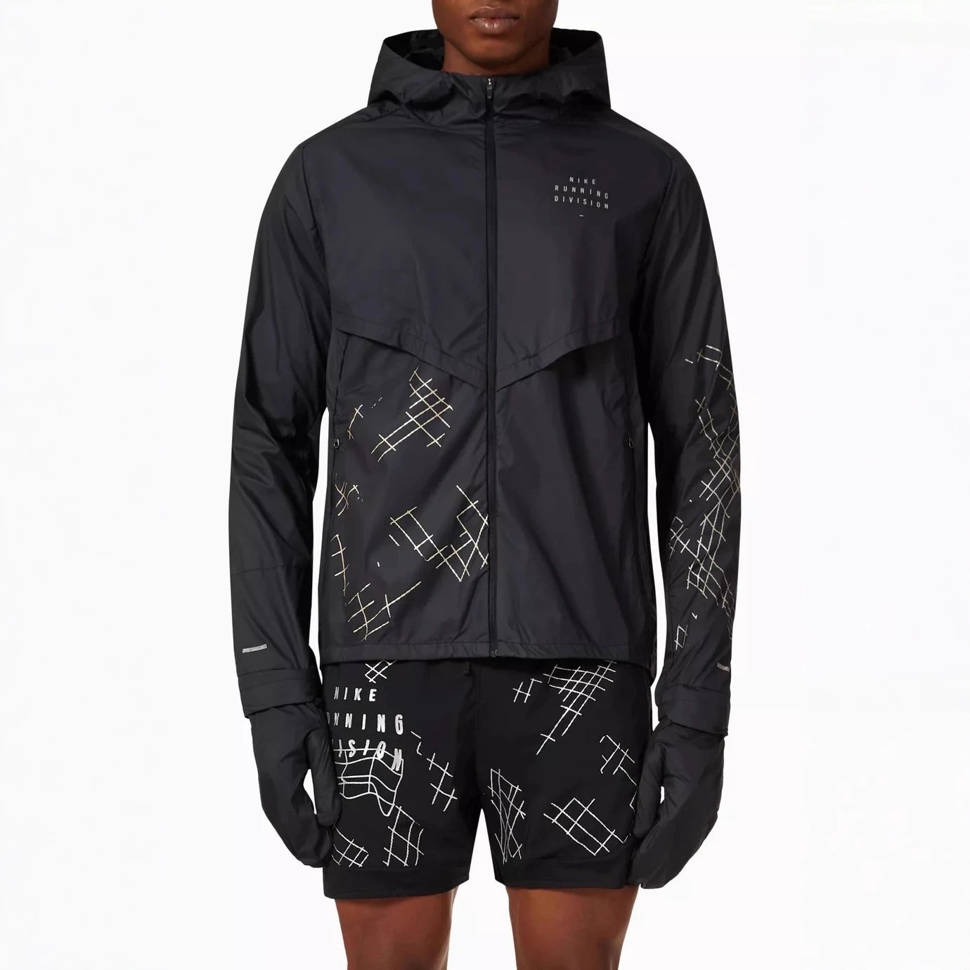 Nike Jackets Running Division hooded windbreaker jacket image 4