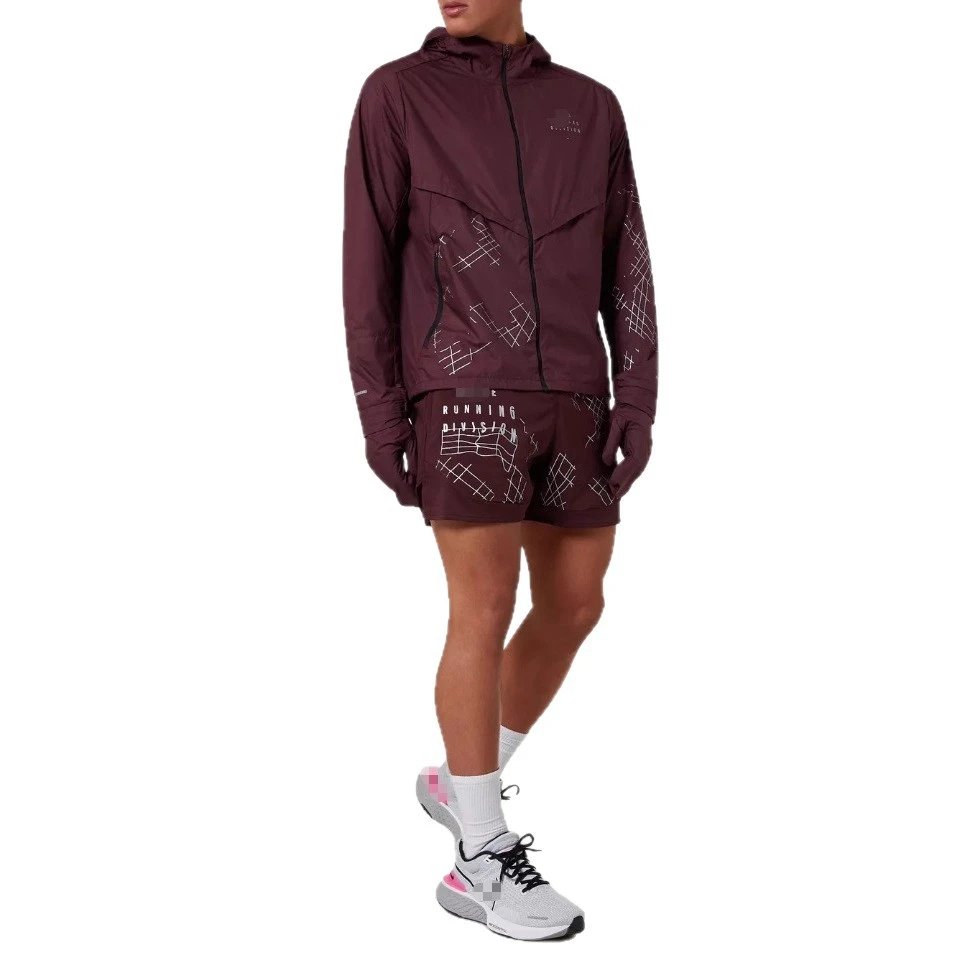 Nike Jackets Running Division hooded windbreaker jacket image 5