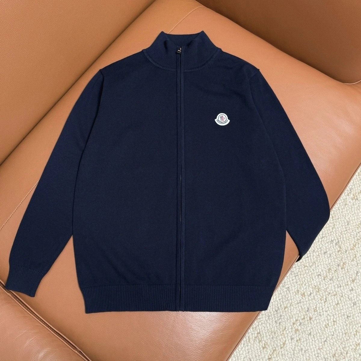 Polo Ralph Lauren Knitwear Crewneck and zip-up knit sweaters with embroidered pony logo — M 402 Sapphire blue