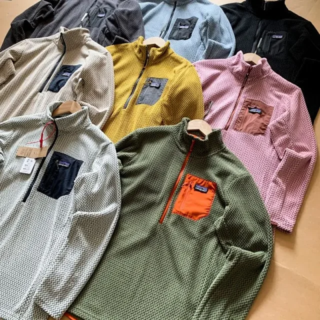 Patagonia Hoodies & Sweatshirts Quarter-Zip Fleece Pullover with Chest Pocket product detail image 15
