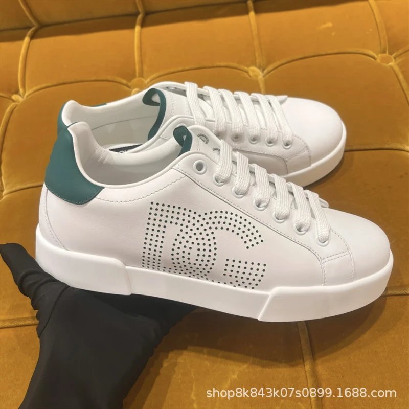 Dolce & Gabbana Sneakers Low-Top Lace-Up Logo — 6
