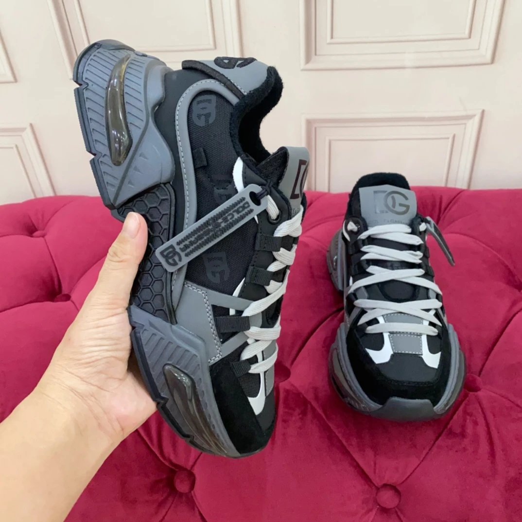 Dolce & Gabbana Sneakers Chunky mesh — Black gray