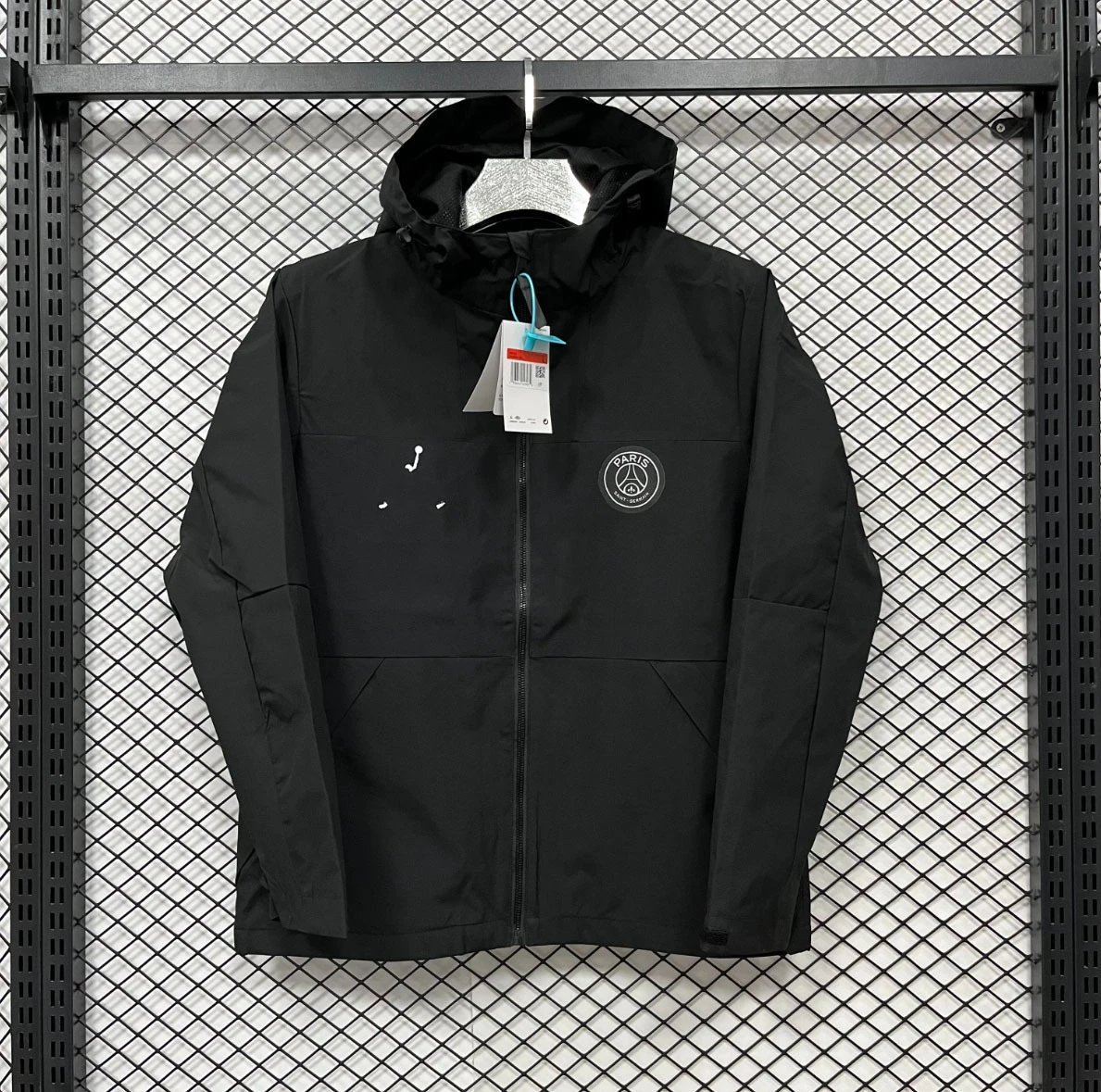 Paris Windbreaker Lightweight Black