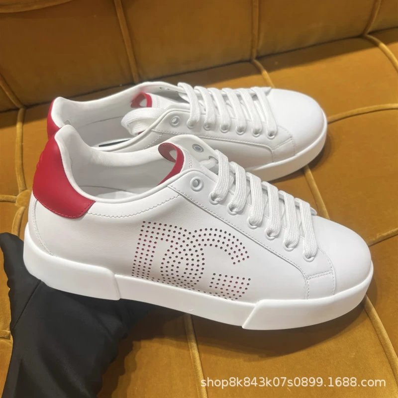 Dolce & Gabbana Sneakers Low-Top Lace-Up Logo — 9