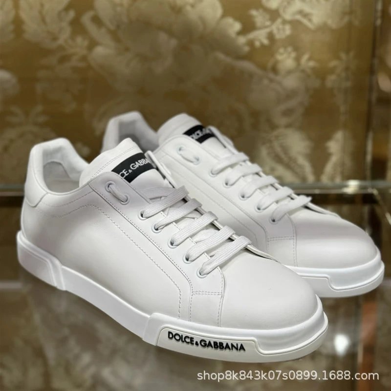 Dolce & Gabbana Sneakers Low-Top Lace-Up Logo — 18