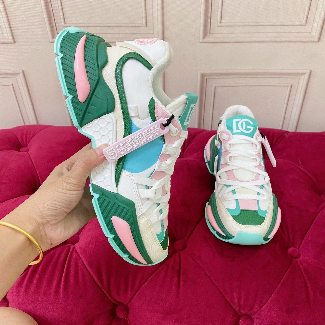 Dolce & Gabbana Sneakers Chunky mesh — Green