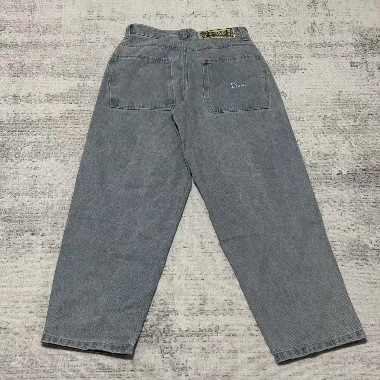 Dime Jeans Loose-fit with embroidered logo image 6
