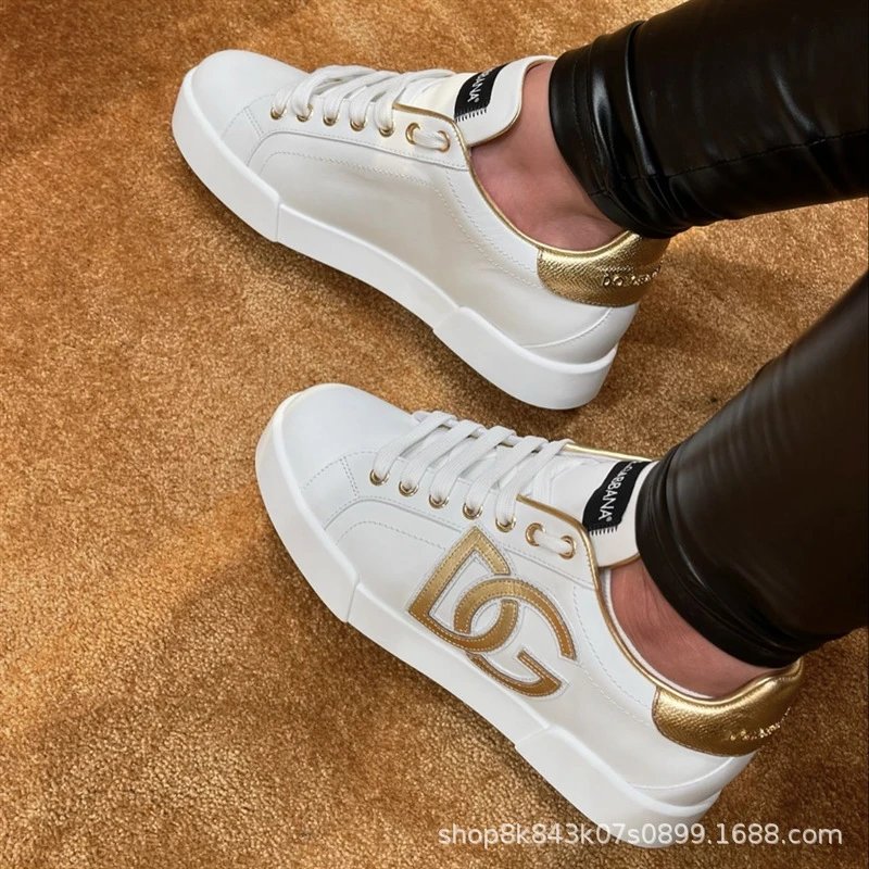 Dolce & Gabbana Sneakers Low-Top Lace-Up Logo — 29