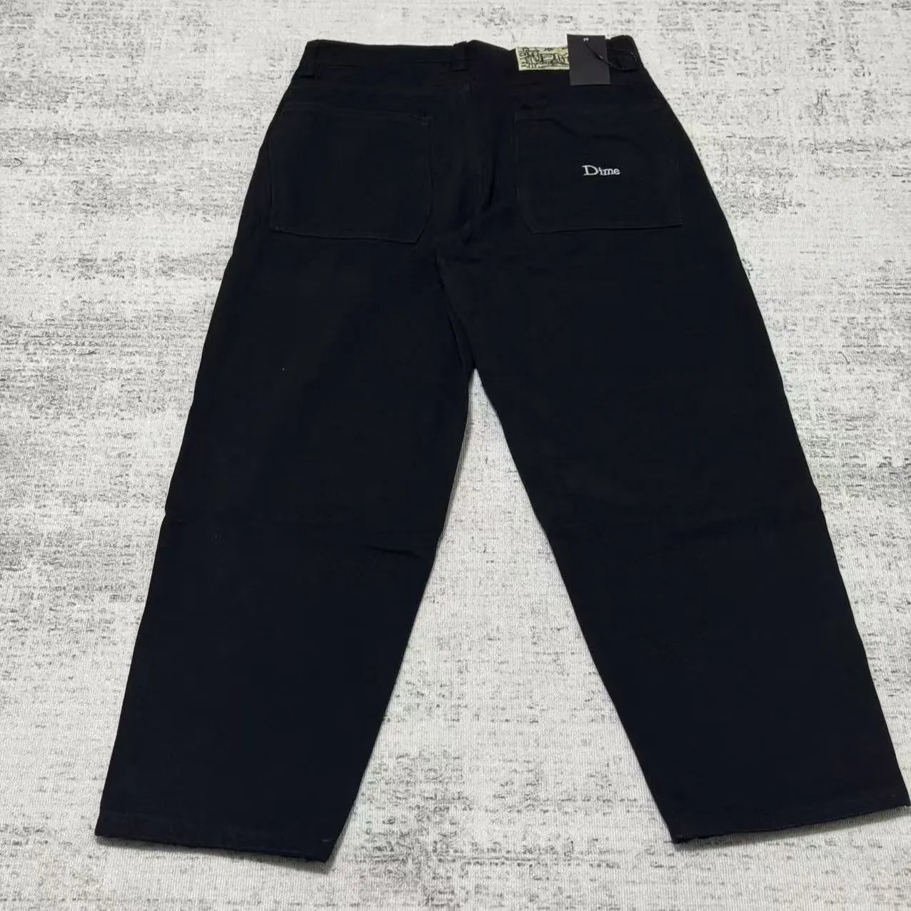 Dime Jeans Loose-fit with embroidered logo image 4