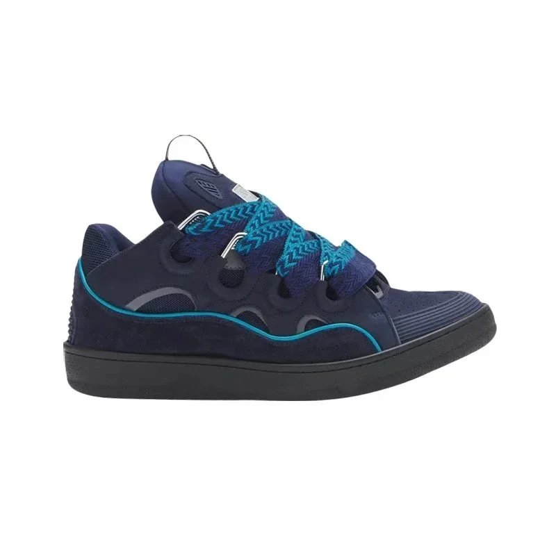 Lanvin Sneakers Curb — Navy Blue