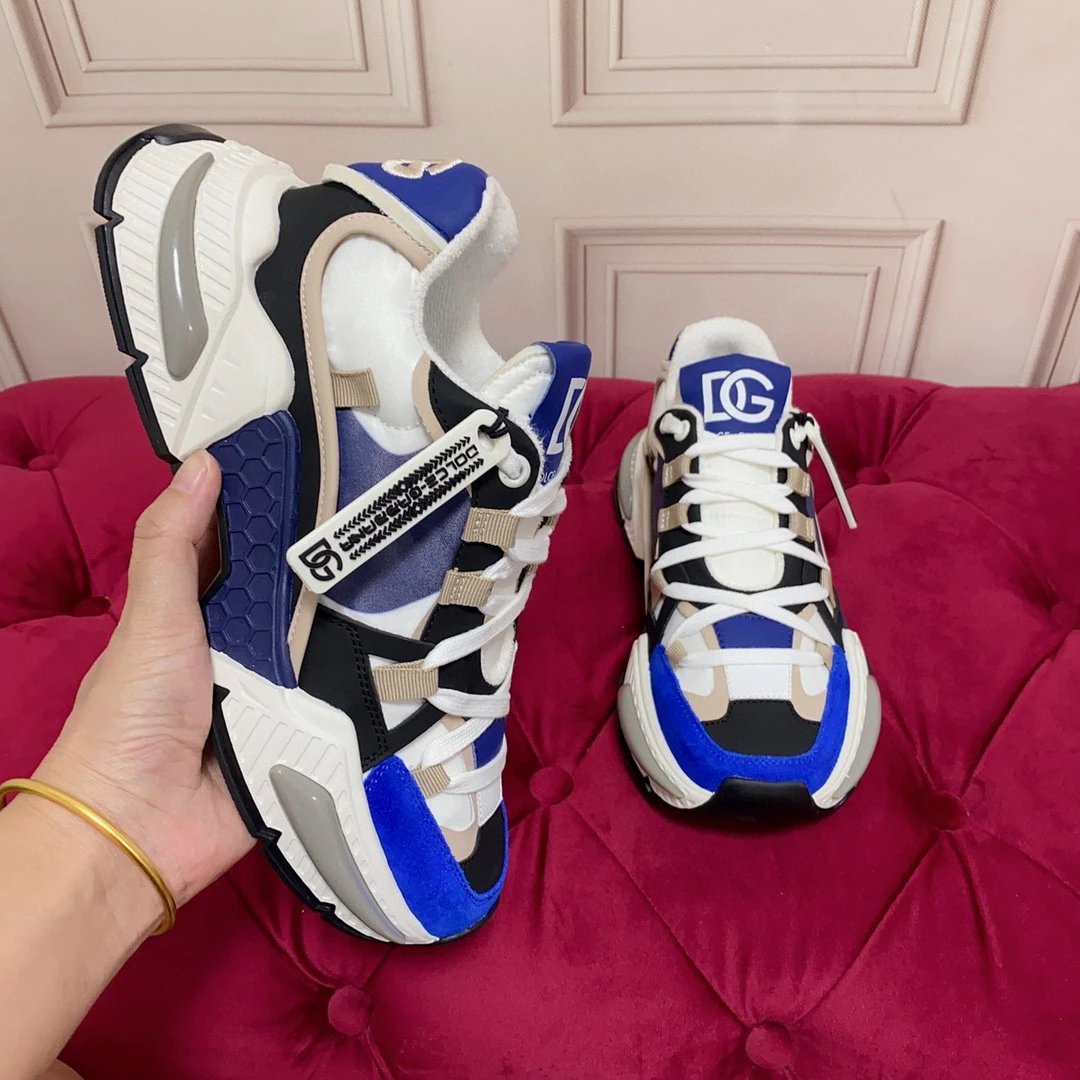 Dolce & Gabbana Sneakers Chunky mesh — Blue White