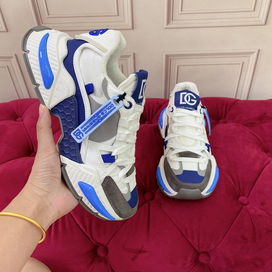Dolce & Gabbana Sneakers Chunky mesh — Blue Gray